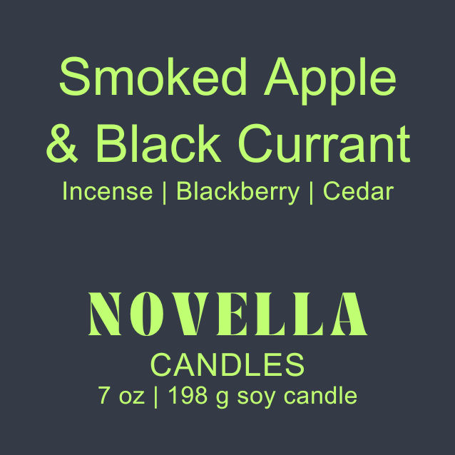 Smoked Apple & Black Currant Amber Jar Candle