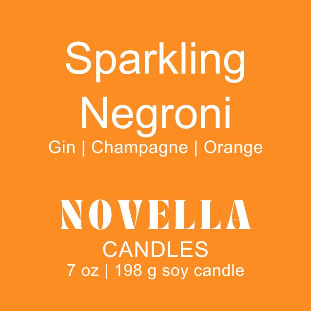 Sparkling Negroni Amber Jar Candle