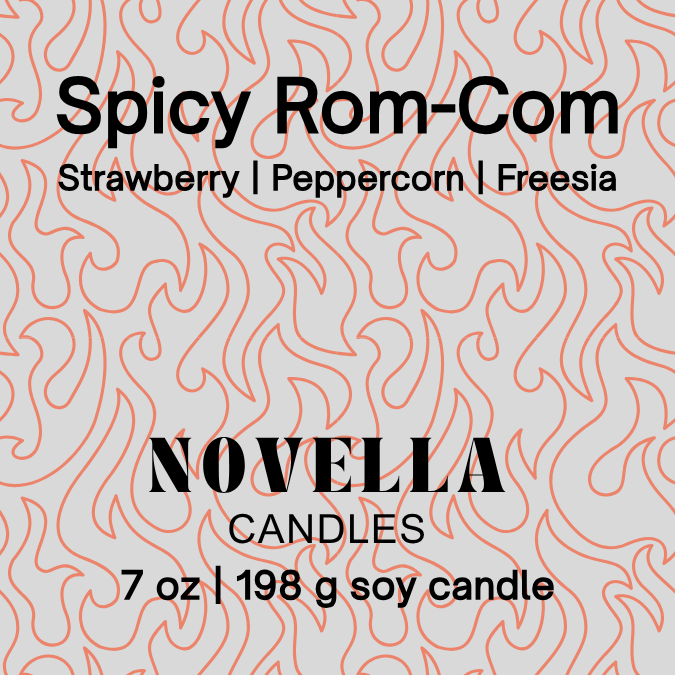 Hot Boys Read Amber Jar Candle