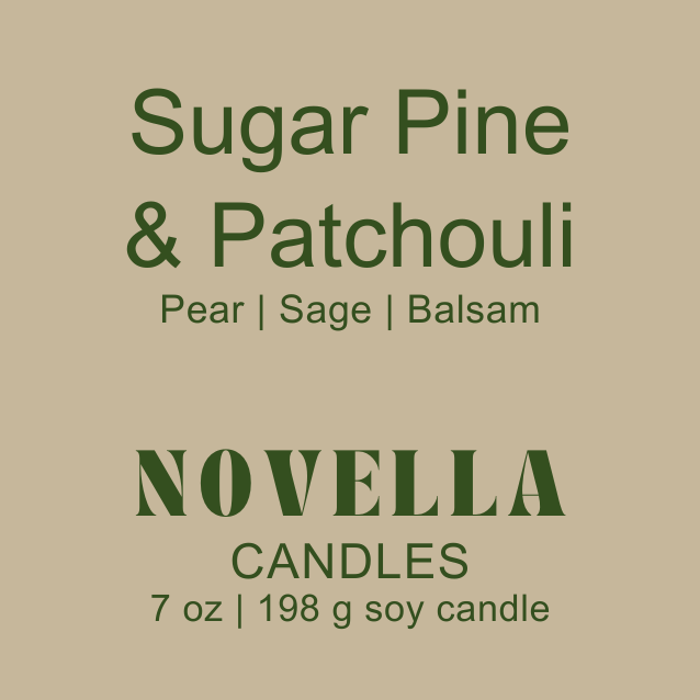 Sugar Pine & Patchouli Amber Jar Candle