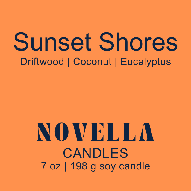 Sunset Shores Amber Jar Candle