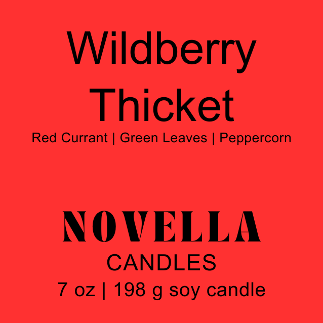 Wildberry Thicket Amber Jar Candle