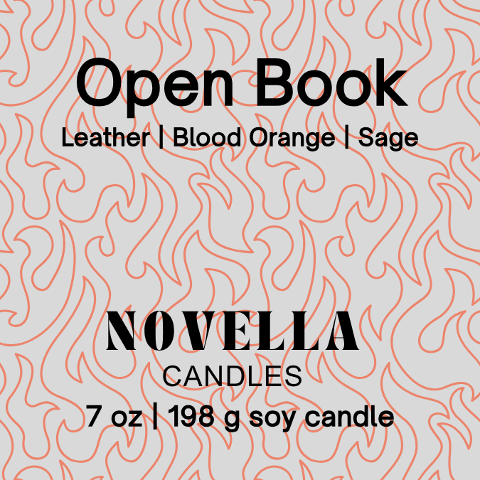 Hot Boys Read Amber Jar Candle